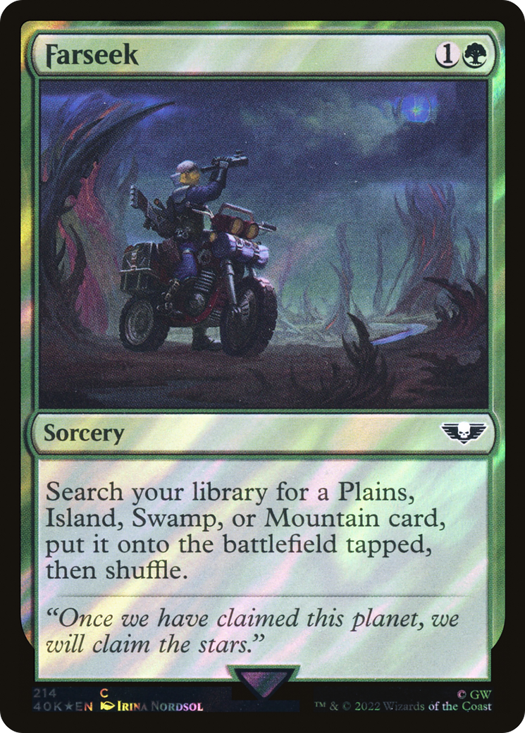 Farseek (214) Surge Foil - Warhammer 40,000 Commander