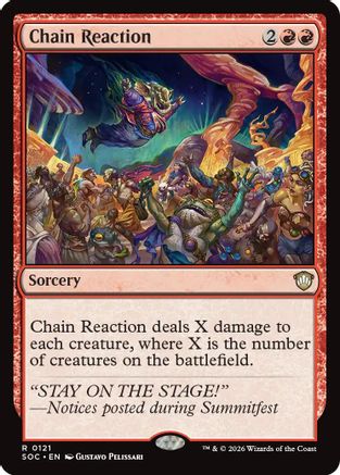 Chain Reaction (121) - Commander: Secrets of Strixhaven