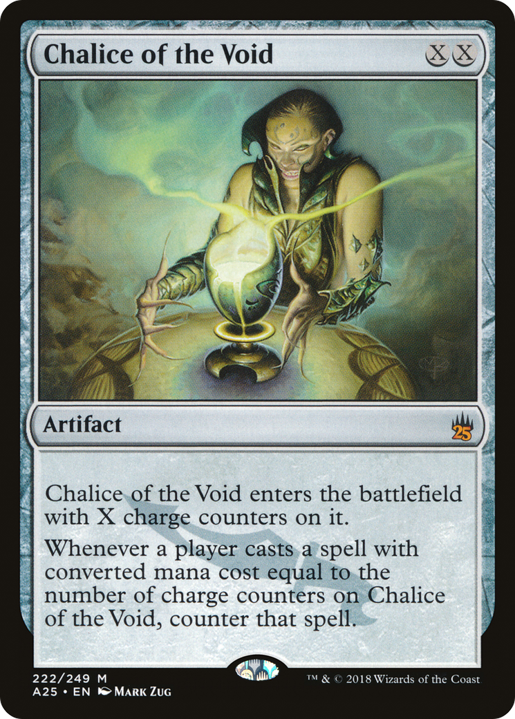 Chalice of the Void (222) Foil - Masters 25