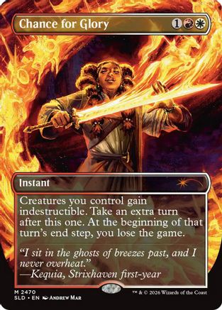 Chance for Glory (2470) Foil - Secret Lair Drop Series