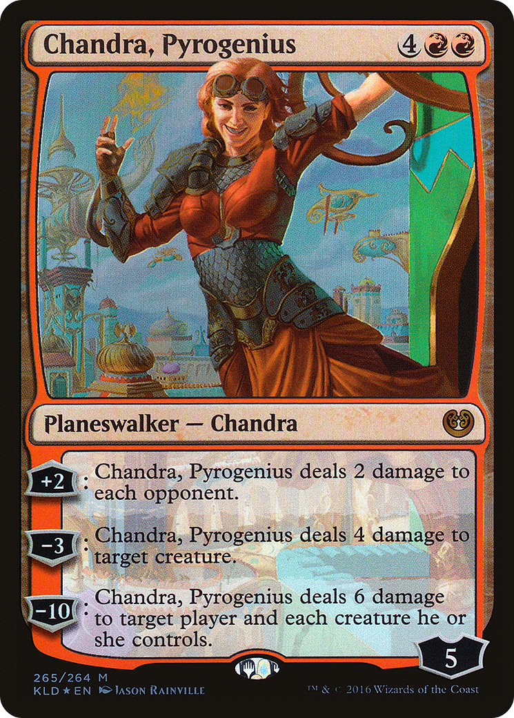 Chandra, Pyrogenius (265) Foil - Kaladesh