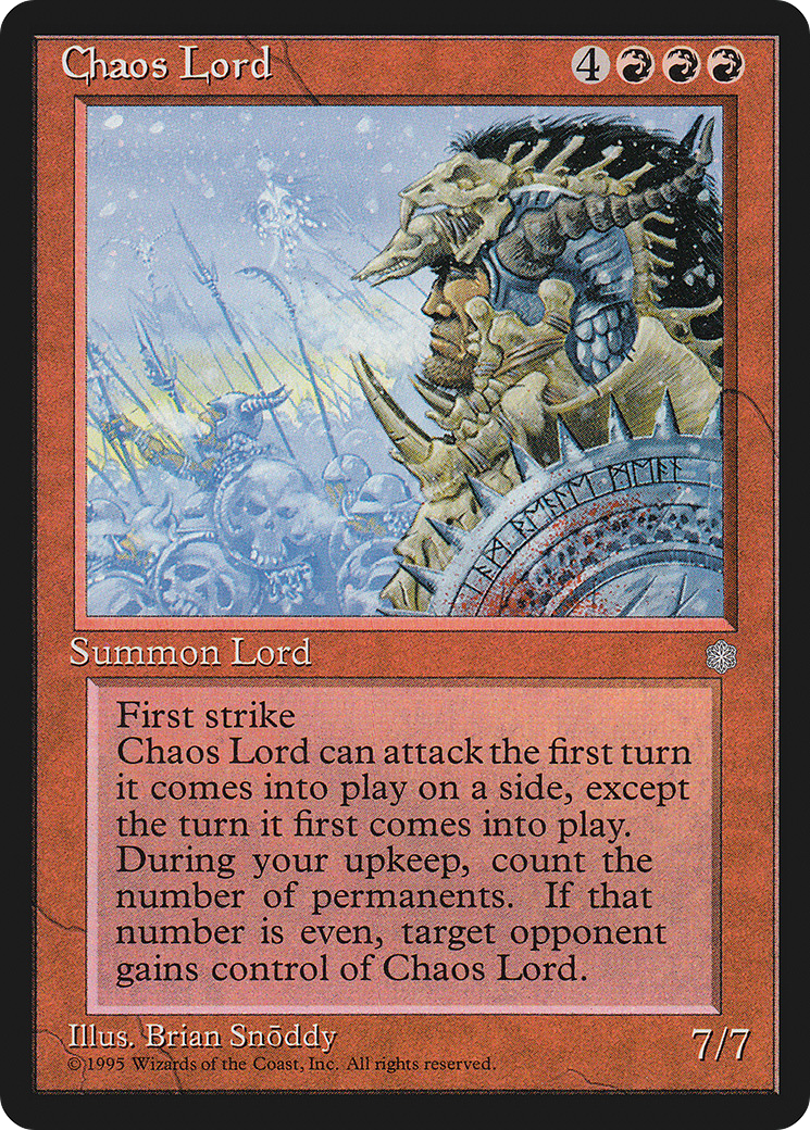 Chaos Lord - Ice Age