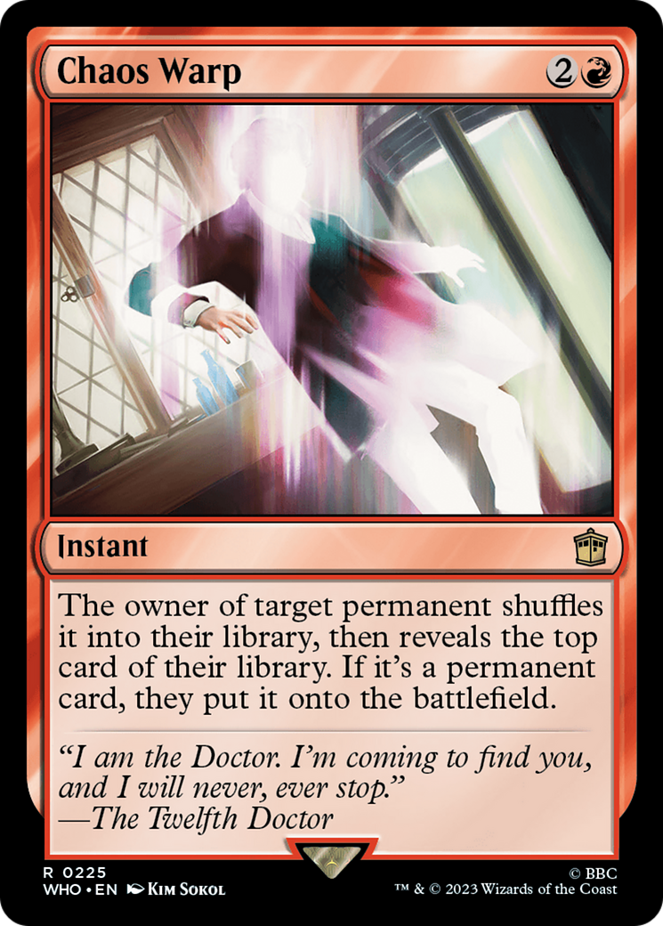 Chaos Warp (225) - Doctor Who