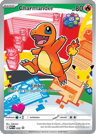 Charmander (38) Holofoil - Black Star Promos