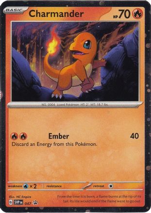 Charmander (Cosmos Holo) (47) Holofoil - Black Star Promos