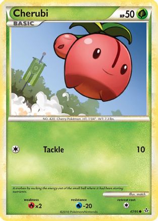 Cherubi (47) Reverse Holofoil - Unleashed