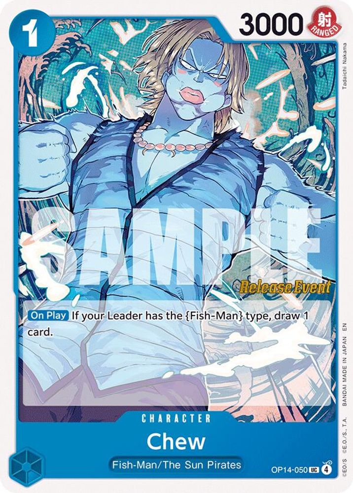 Chew (OP14-050) Release Event Cards