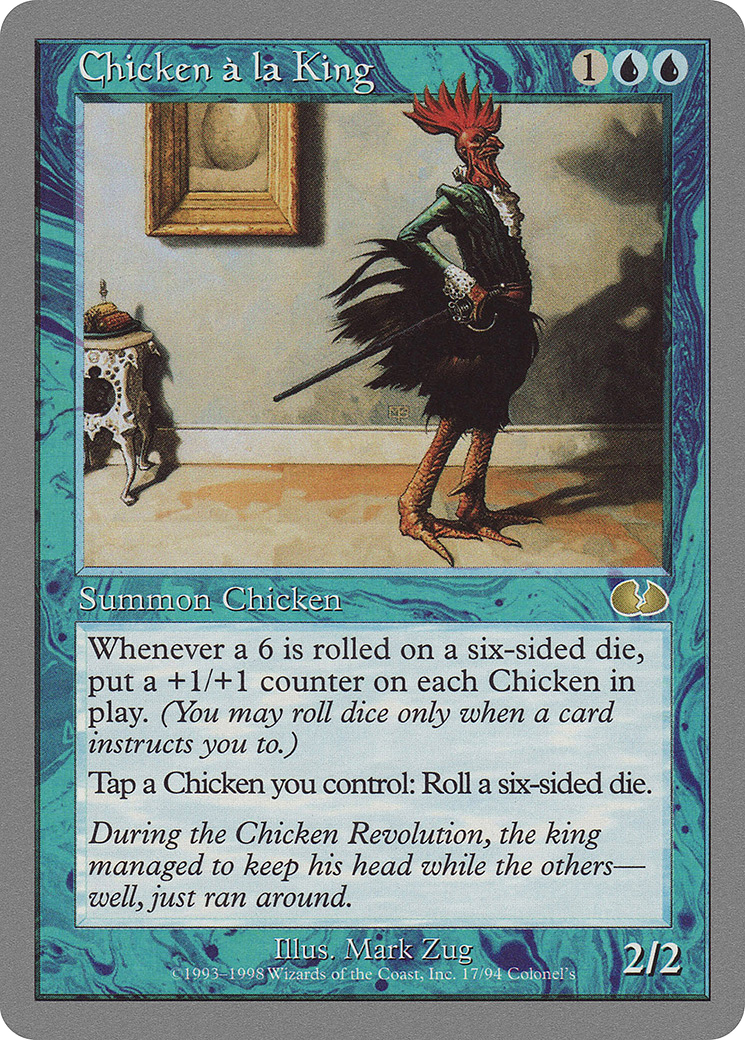 Chicken a la King (017) - Unglued