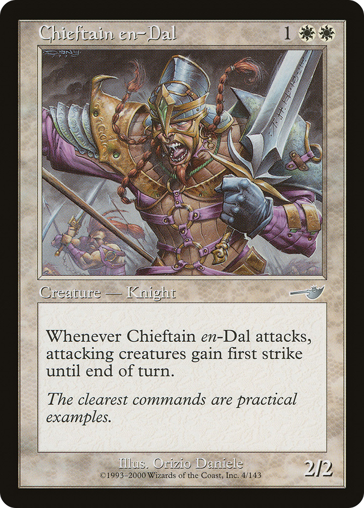 Chieftain en-Dal (004) Foil - Nemesis