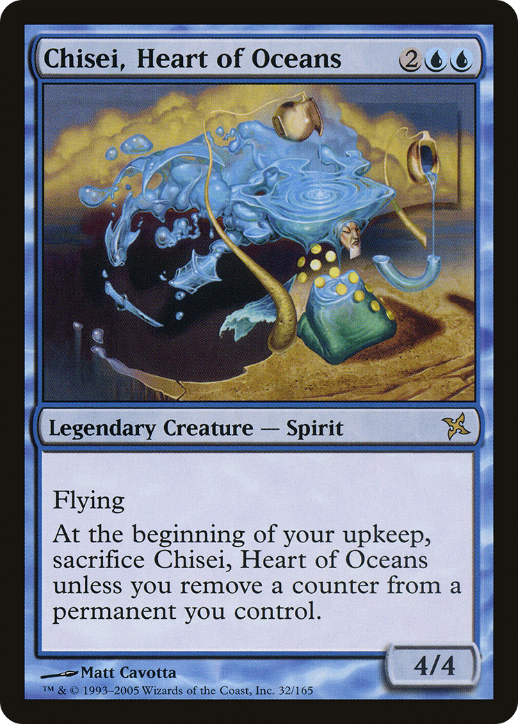 Chisei, Heart of Oceans (032) - Betrayers of Kamigawa