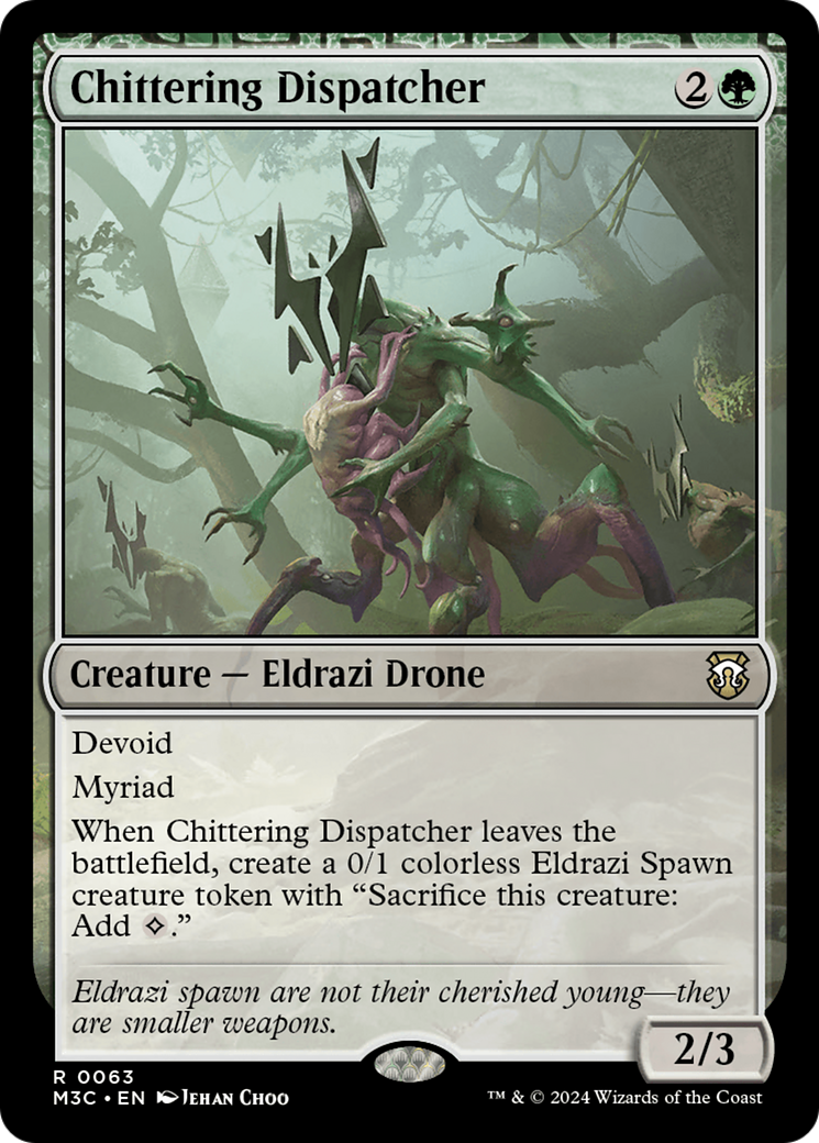 Chittering Dispatcher (063) - Commander: Modern Horizons 3