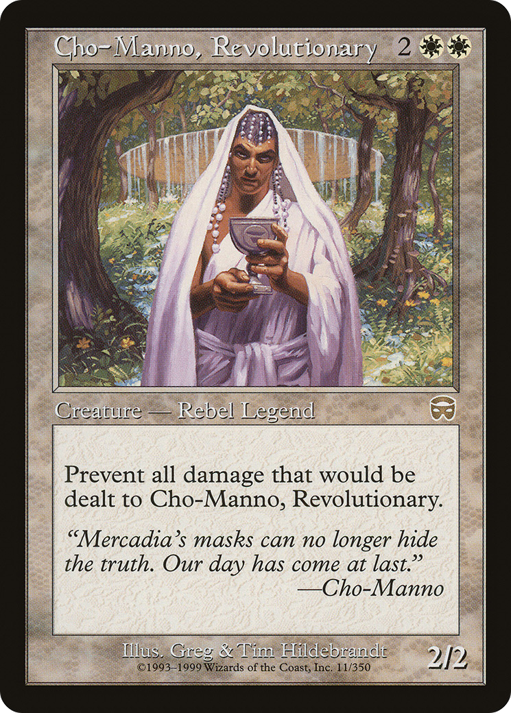 Cho-Manno, Revolutionary (011) - Mercadian Masques