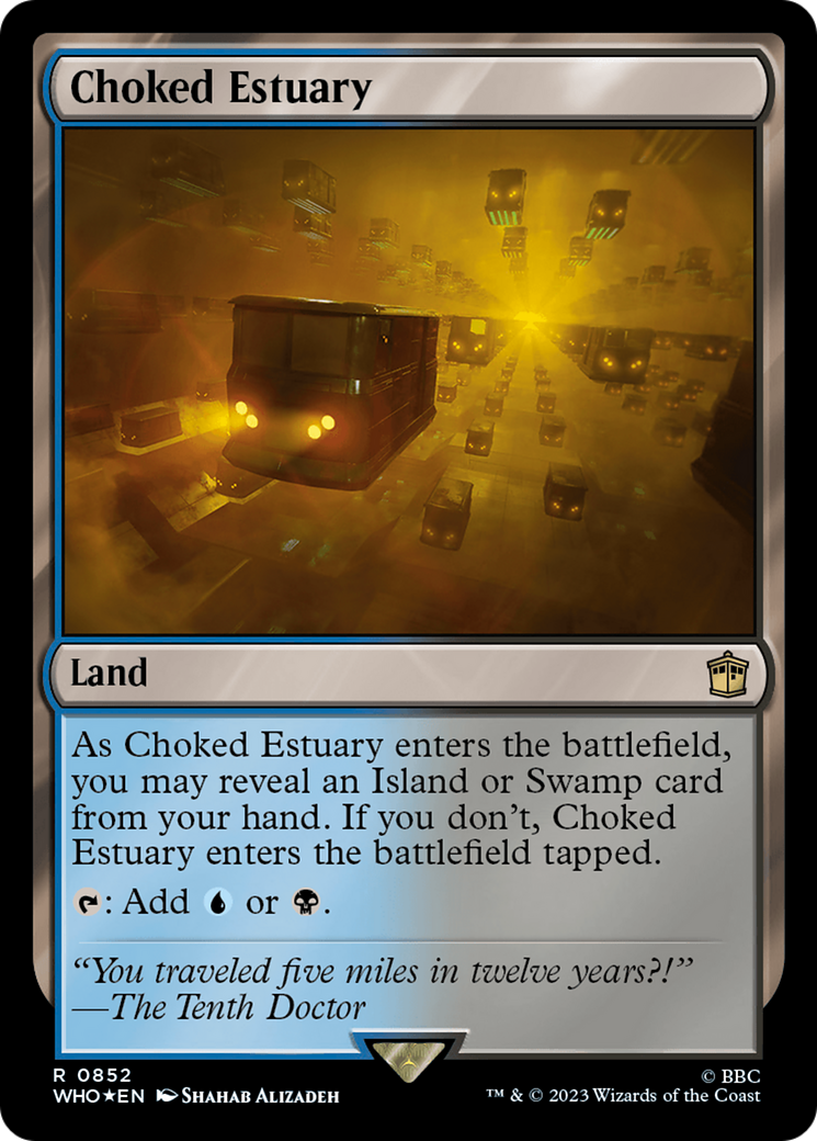 Choked Estuary (852) Surge Foil - Doctor Who