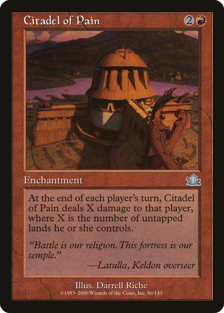 Citadel of Pain (086) Foil - Prophecy