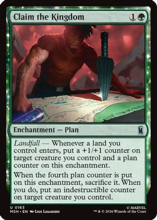 Claim the Kingdom (163) Foil - Marvel Super Heroes