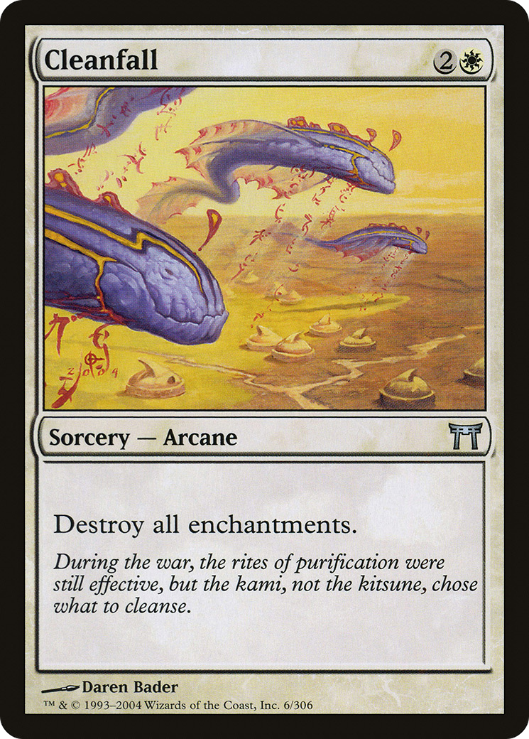 Cleanfall (006) Foil - Champions of Kamigawa