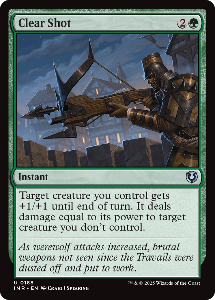 Clear Shot (188) Foil - Innistrad Remastered
