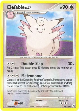 Clefable (22) - Diamond & Pearl
