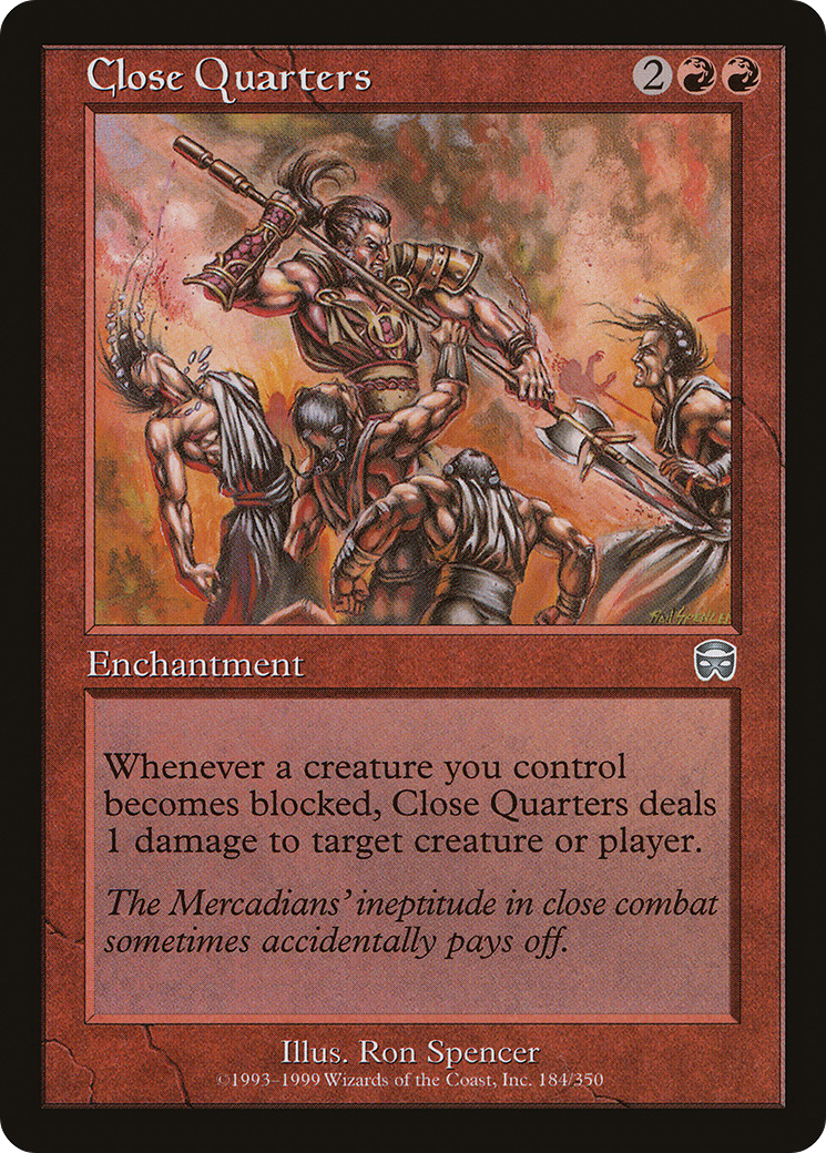 Close Quarters (184) - Mercadian Masques