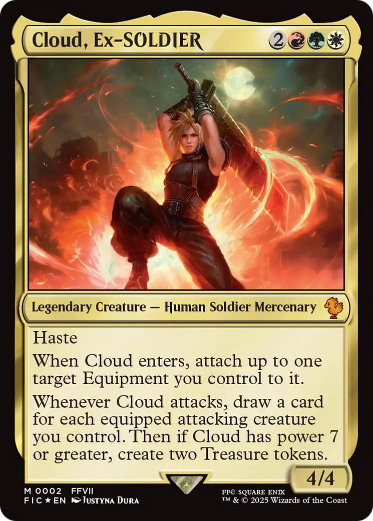 Cloud, Ex-SOLDIER (002) - Commander: FINAL FANTASY