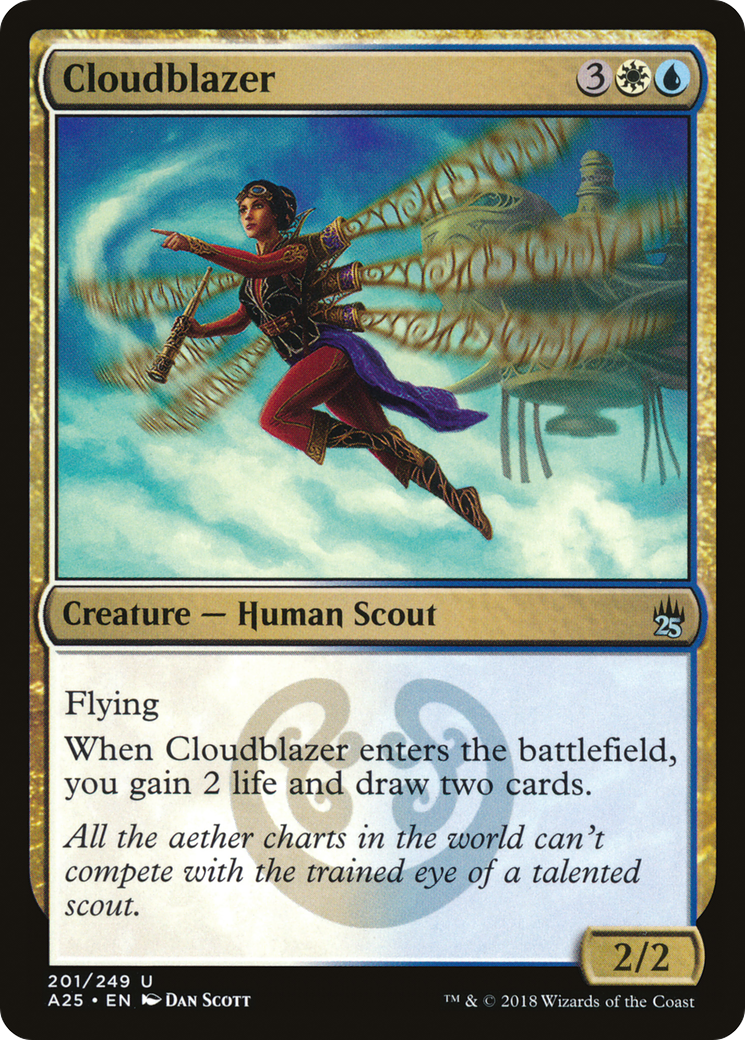 Cloudblazer (201) Foil - Masters 25