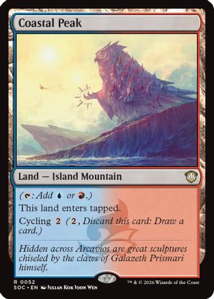 Coastal Peak (052) - Commander: Secrets of Strixhaven