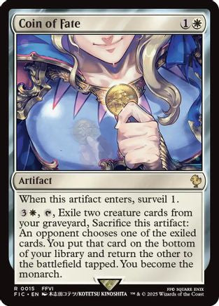 Coin of Fate (015) Surge Foil - Commander: FINAL FANTASY