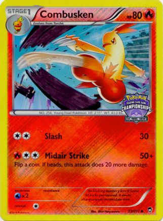 Combusken (State Championships) (13) Reverse Holofoil - League & Championship Cards