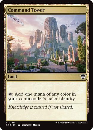 Command Tower (129) - Commander: Secrets of Strixhaven