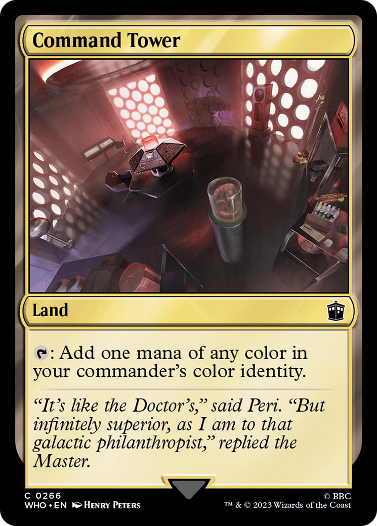 Command Tower (266) Foil - Doctor Who
