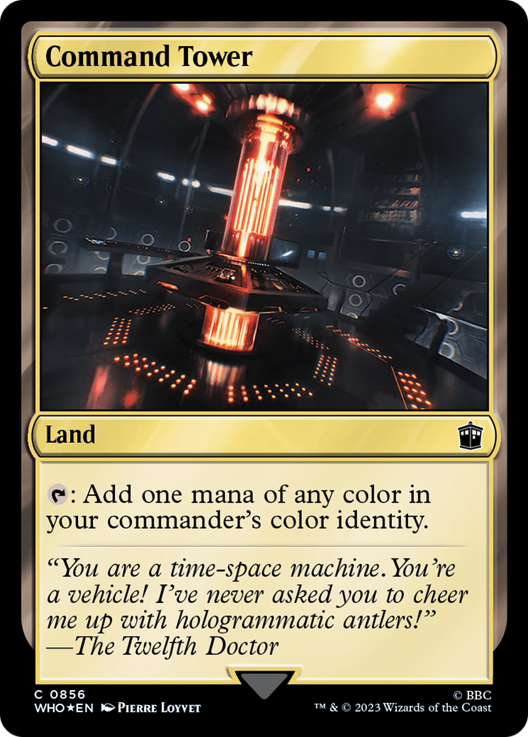 Command Tower (856) Surge Foil - Doctor Who