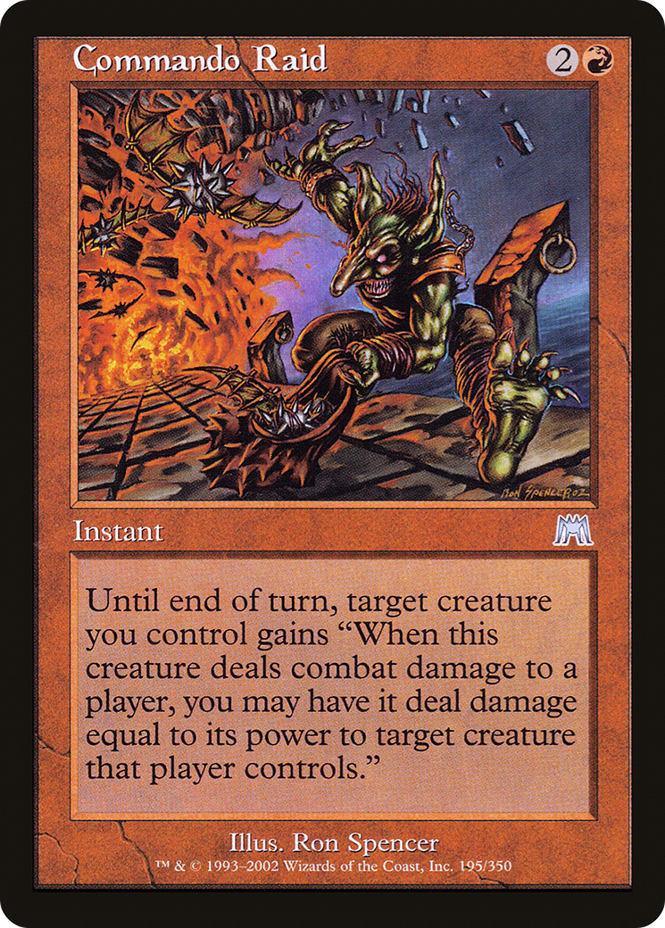 Commando Raid (195) Foil - Onslaught