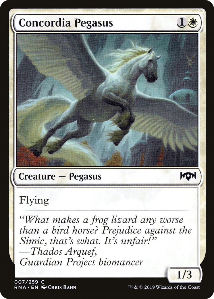 Concordia Pegasus (007) - Ravnica Allegiance