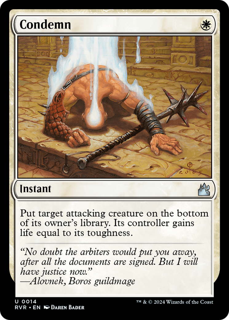 Condemn (014) - Ravnica Remastered