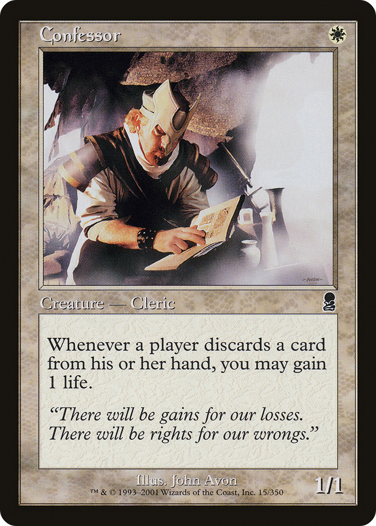 Confessor (015) Foil - Odyssey