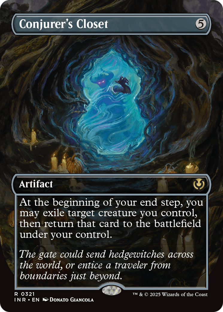 Conjurer's Closet (Borderless) (321) Foil - Innistrad Remastered