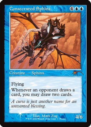 Consecrated Sphinx (001) Foil - MagicFest Cards