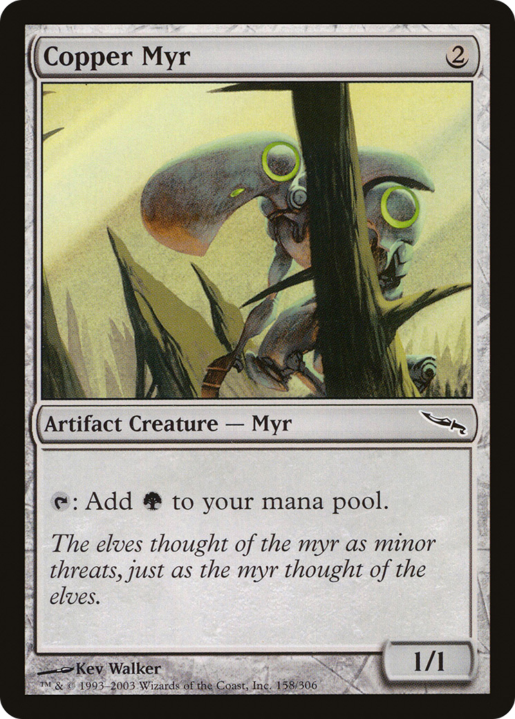 Copper Myr (158) - Mirrodin