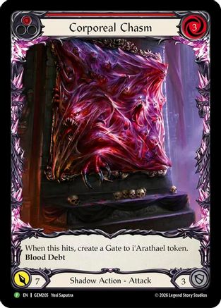 Corporeal Chasm (Micro Text) (GEM205) - GEM Pack