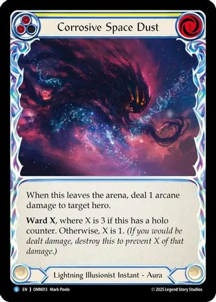 Corrosive Space Dust (Yellow) (OMN013) - Omens of the Third Age