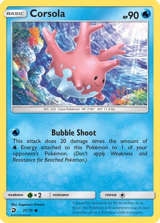Corsola (27) - Dragon Majesty