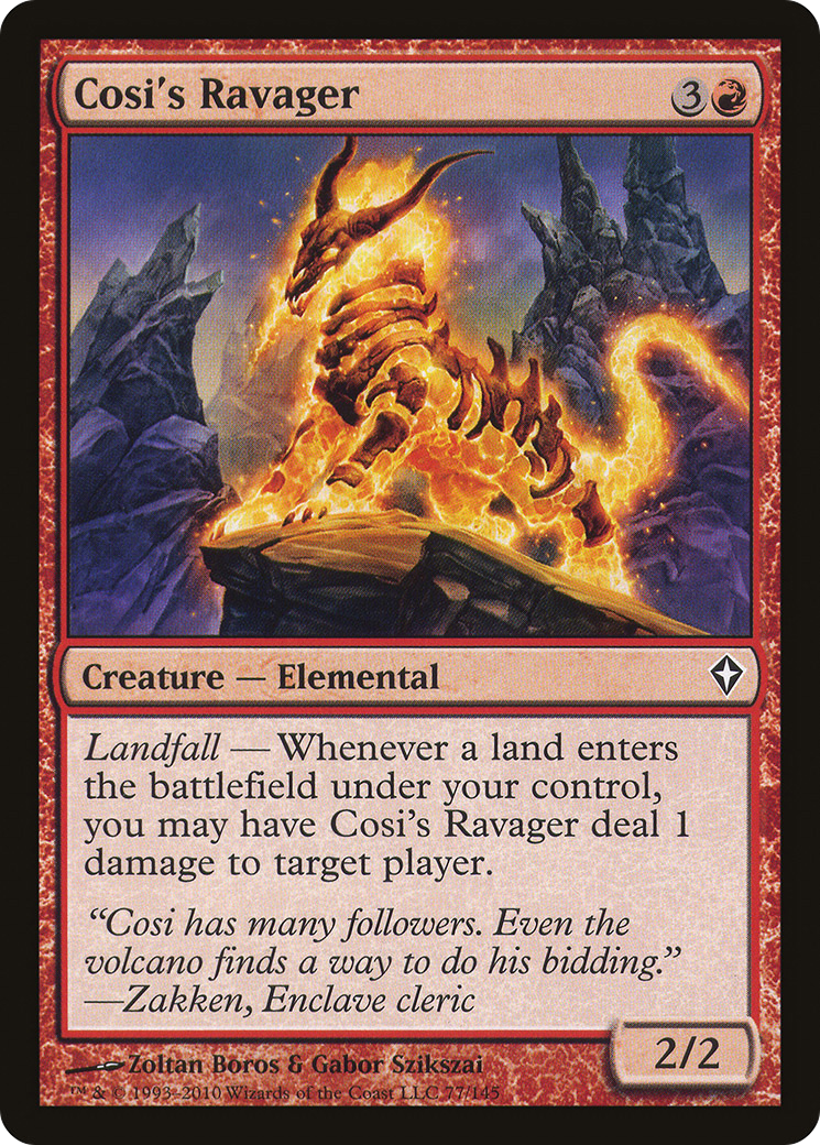 Cosi's Ravager (077) - Worldwake