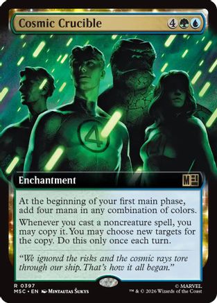 Cosmic Crucible (Extended Art) (397) - Commander: Marvel Super Heroes