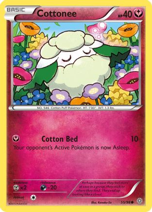 Cottonee (55) Reverse Holofoil - Ancient Origins
