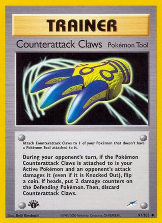 Counterattack Claws (97) (1st Edition) - Neo Destiny