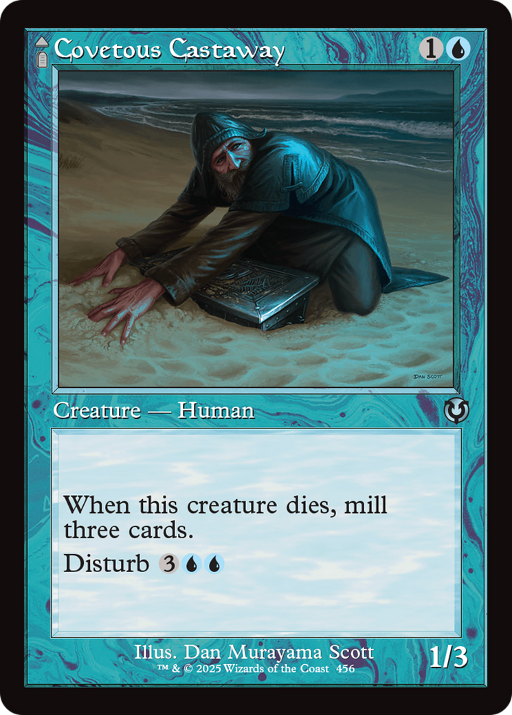 Covetous Castaway // Ghostly Castigator (Retro) (456) - Innistrad Remastered
