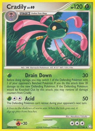 Cradily (21) - Legends Awakened