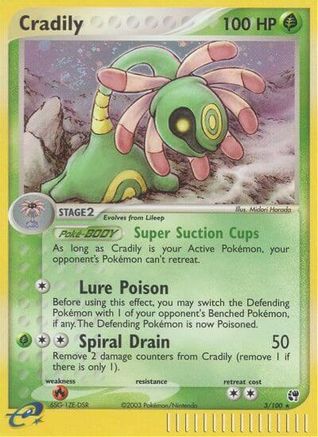 Cradily (3) Holofoil - Sandstorm