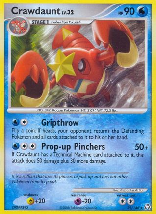 Crawdaunt (22) - Legends Awakened