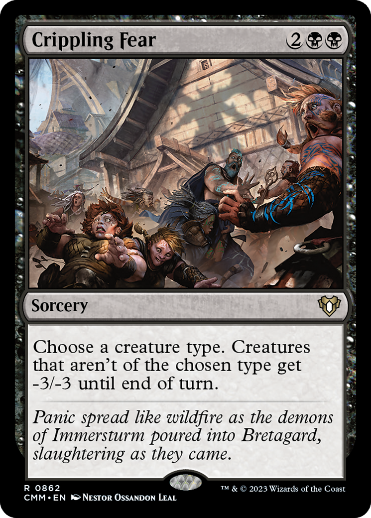 Crippling Fear (862) - Commander Masters